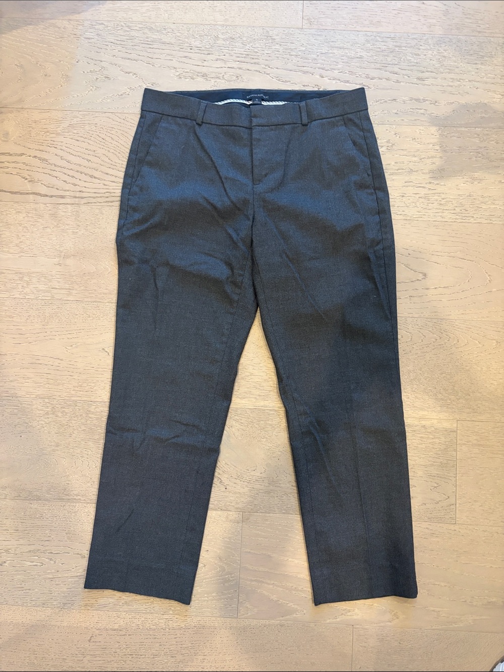 Banana Republic Dark Gray Men's Dress Pants